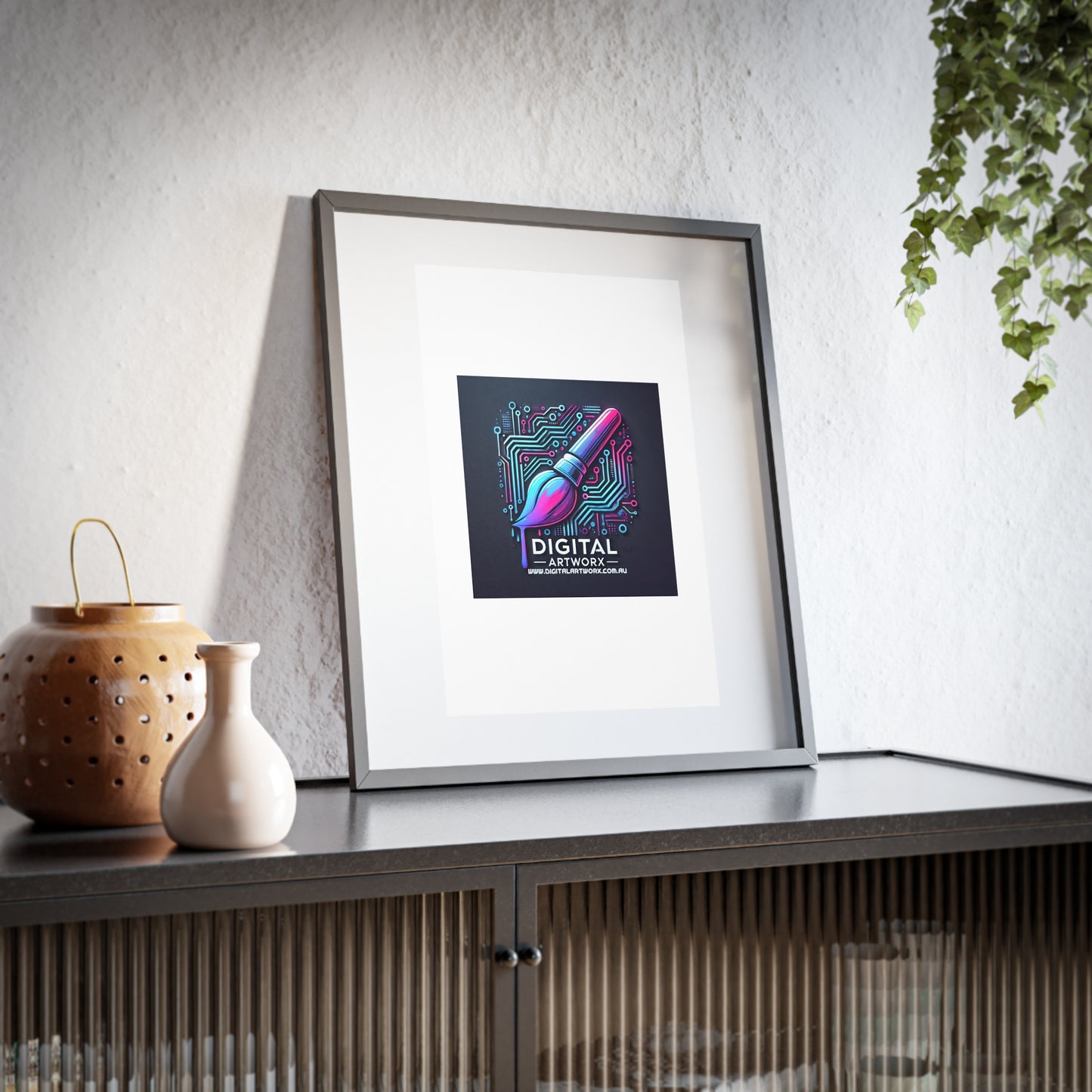 Digital Artworx Framed Poster - Modern Tech Vibe