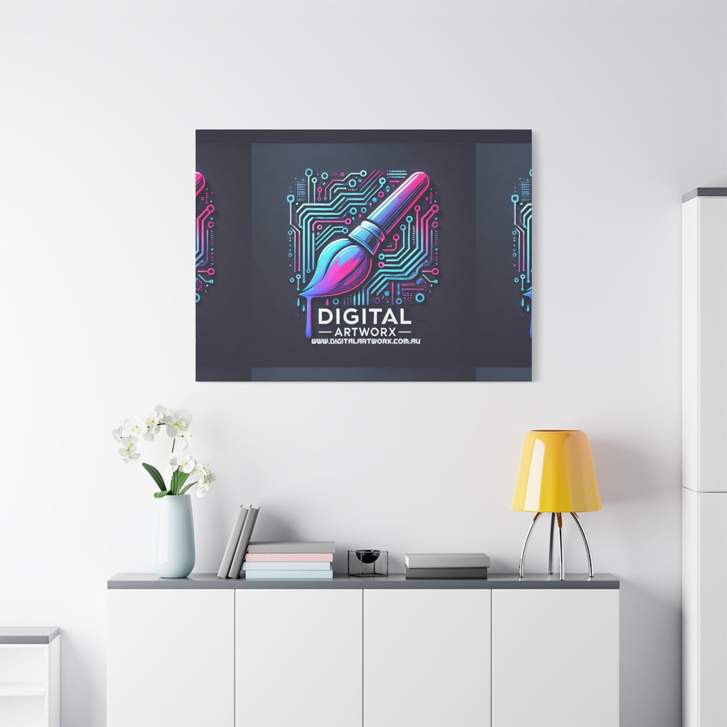 Digital Artworx Canvas - Tech-Inspired Wall Art