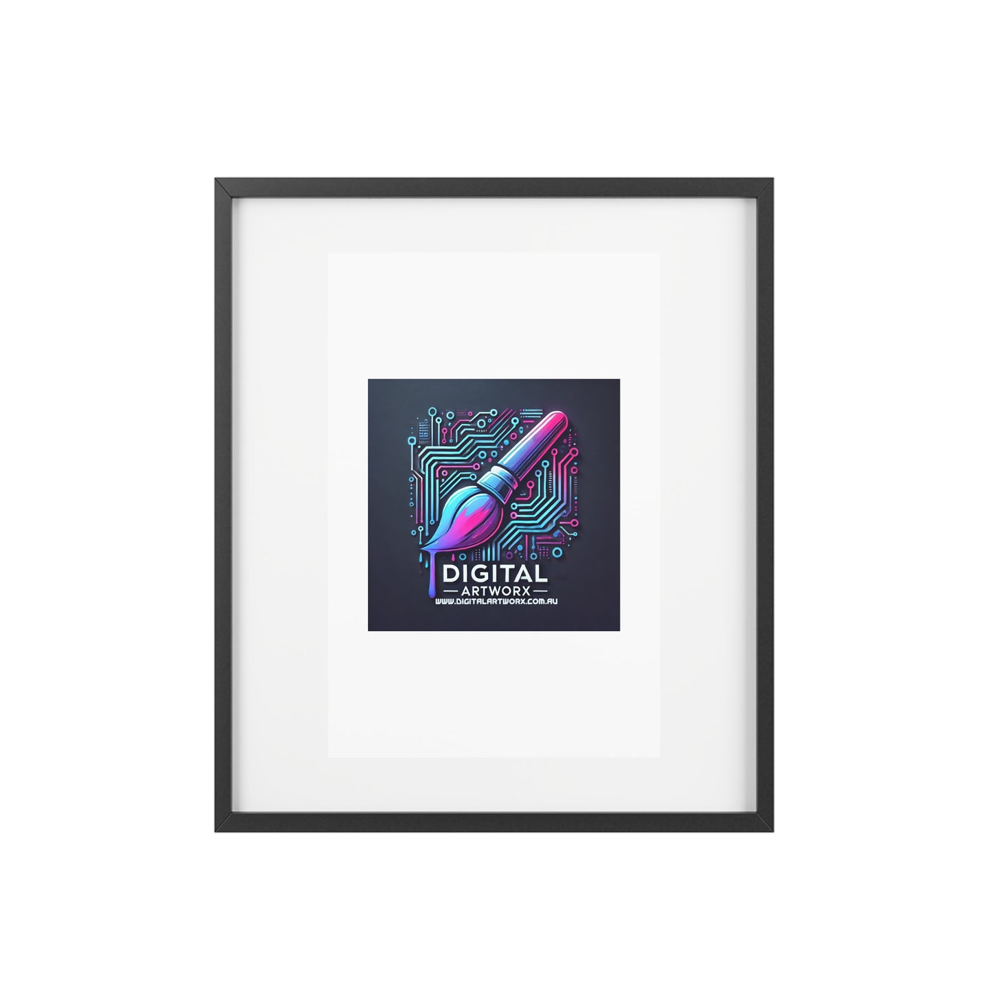 Digital Artworx Framed Poster - Modern Tech Vibe