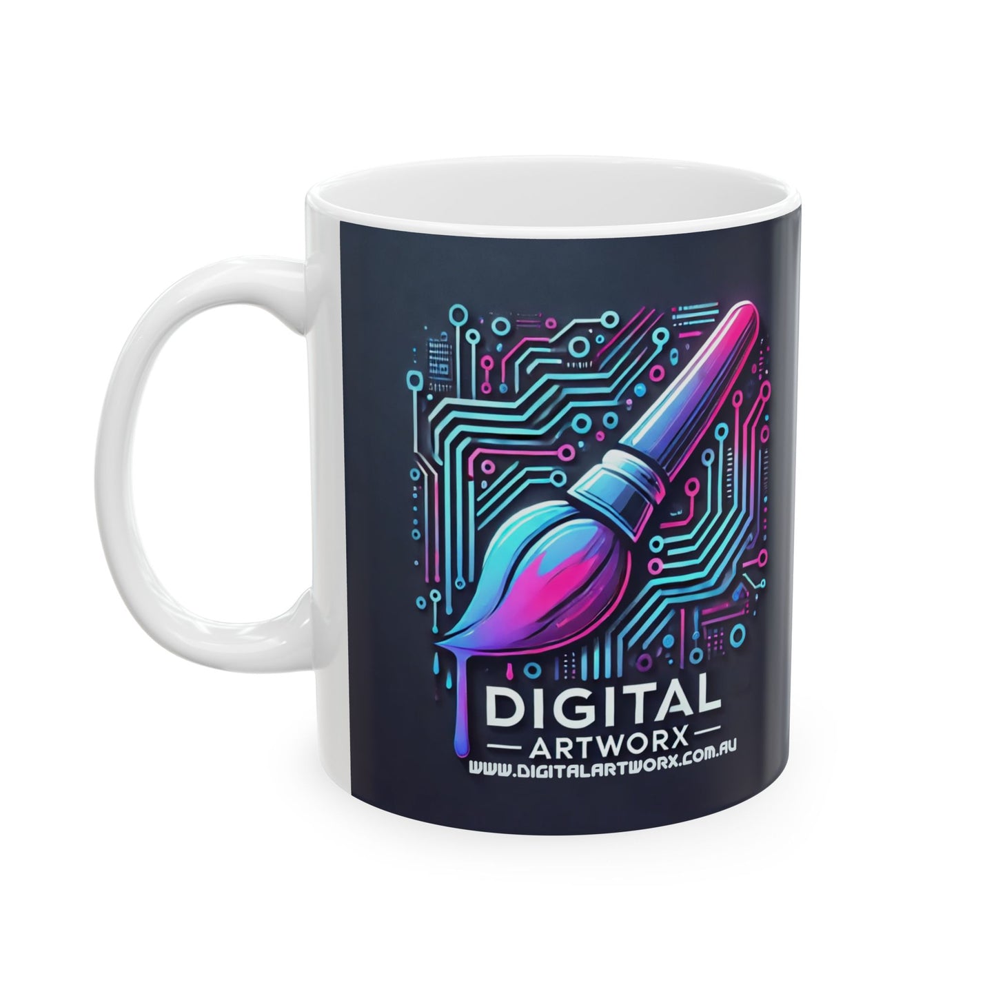 Digital Artworx - Ceramic Coffee Mug - Perfect Gift for Tech Lovers & Programmers