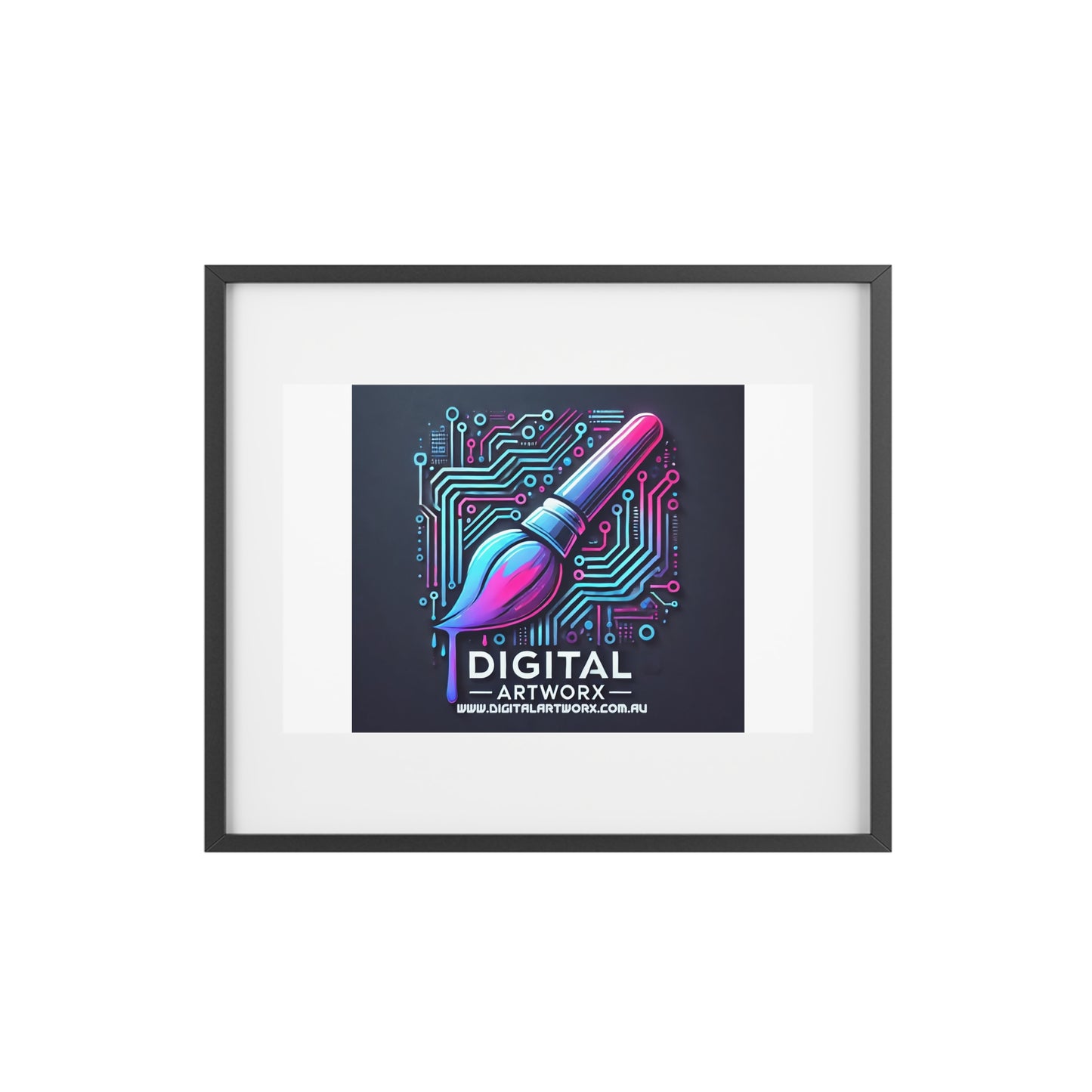 Digital Artworx Framed Poster - Modern Tech Vibe