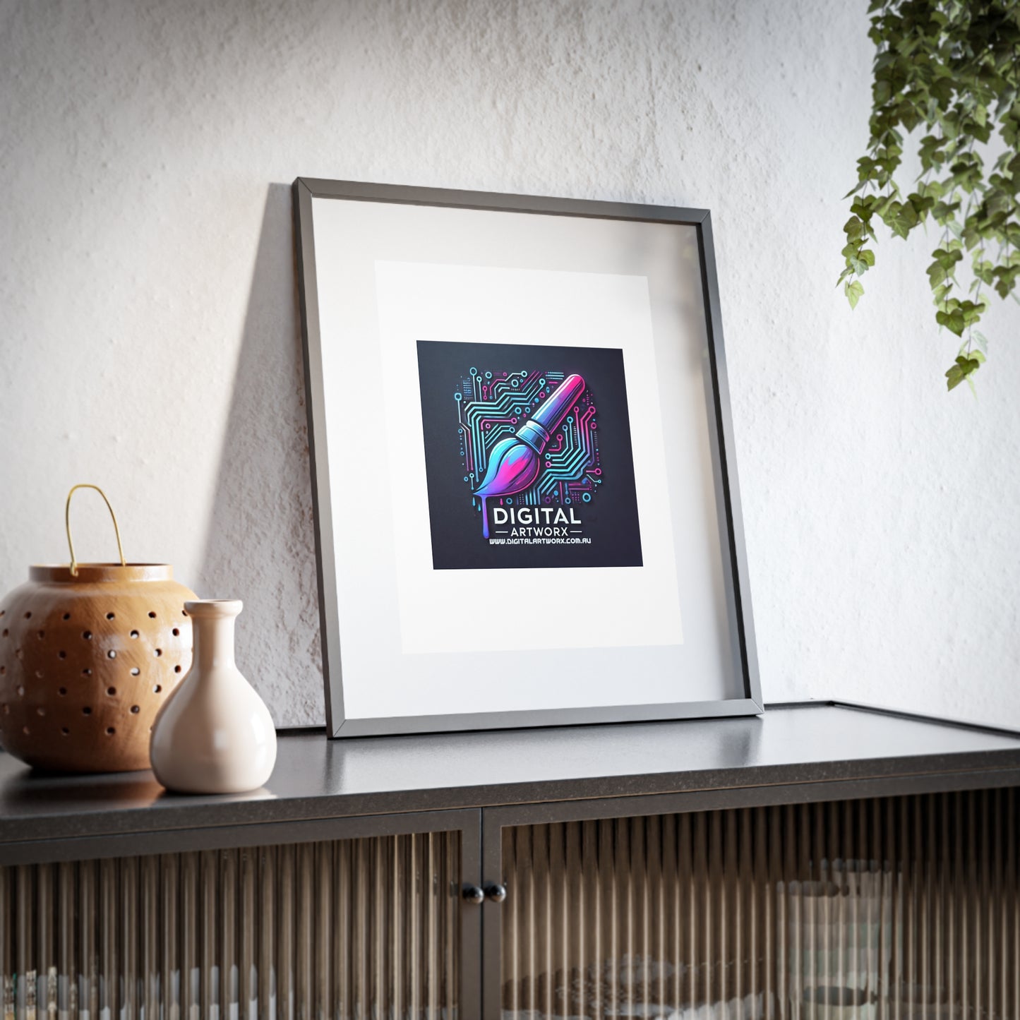 Digital Artworx Framed Poster - Modern Tech Vibe