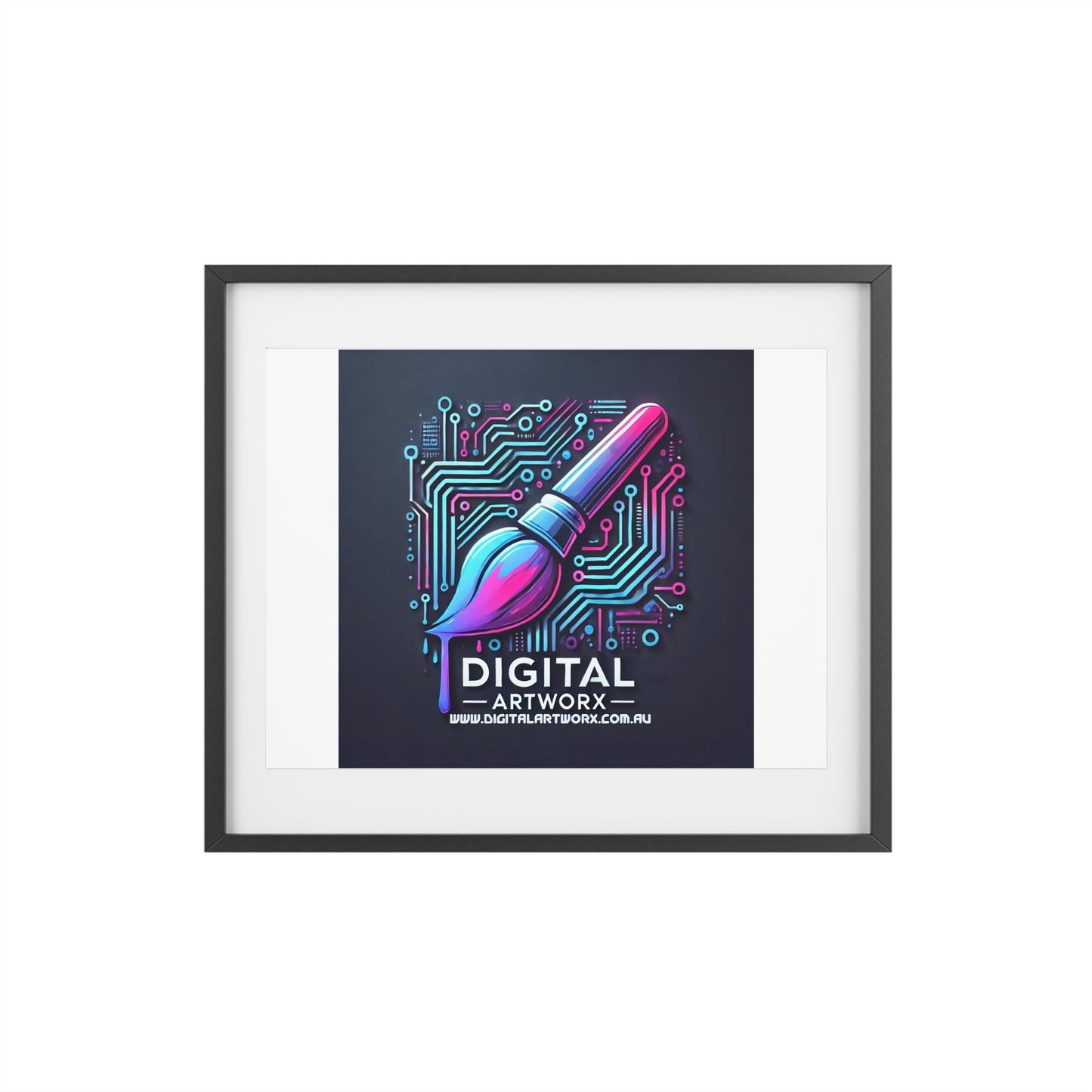 Digital Artworx Framed Poster - Modern Tech Vibe