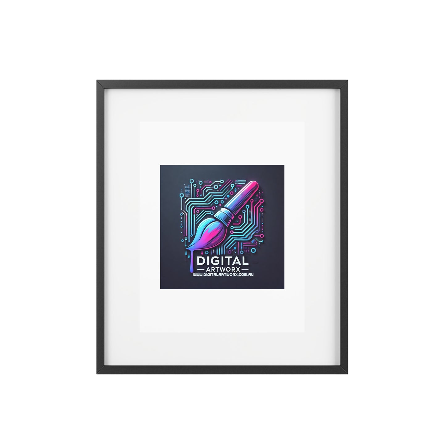 Digital Artworx Framed Poster - Modern Tech Vibe