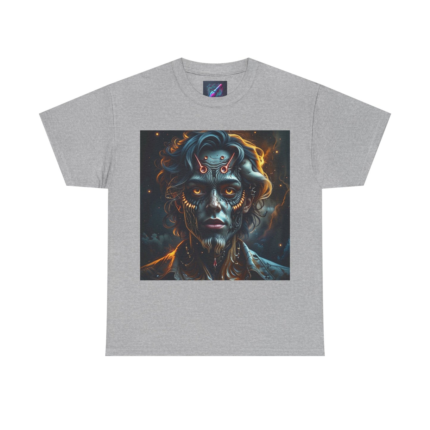 Space Crusader - Unisex Heavy Cotton Tee