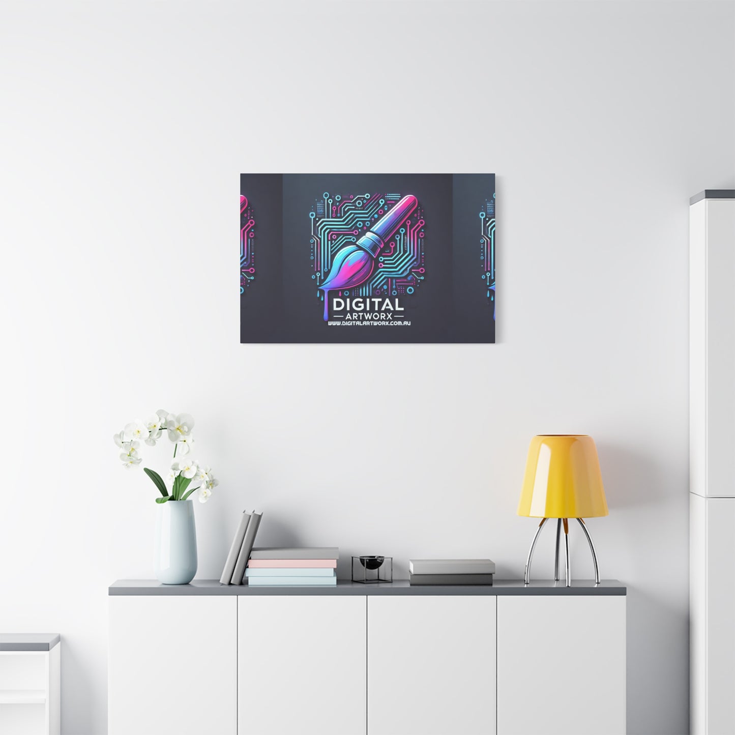 Digital Artworx Canvas - Tech-Inspired Wall Art