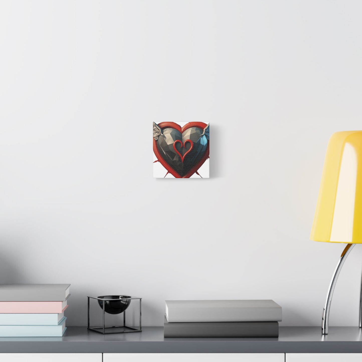Flying Love Heart - Canvas - Wall Decor for Lovers