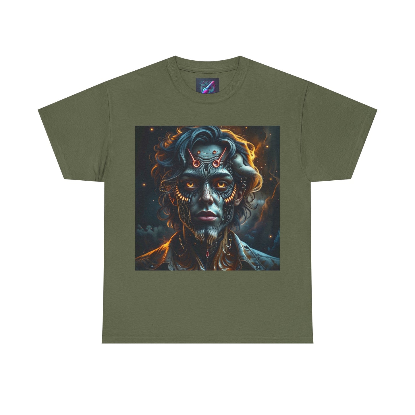 Space Crusader - Unisex Heavy Cotton Tee
