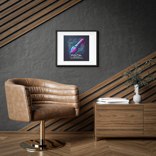 Digital Artworx Framed Poster - Modern Tech Vibe
