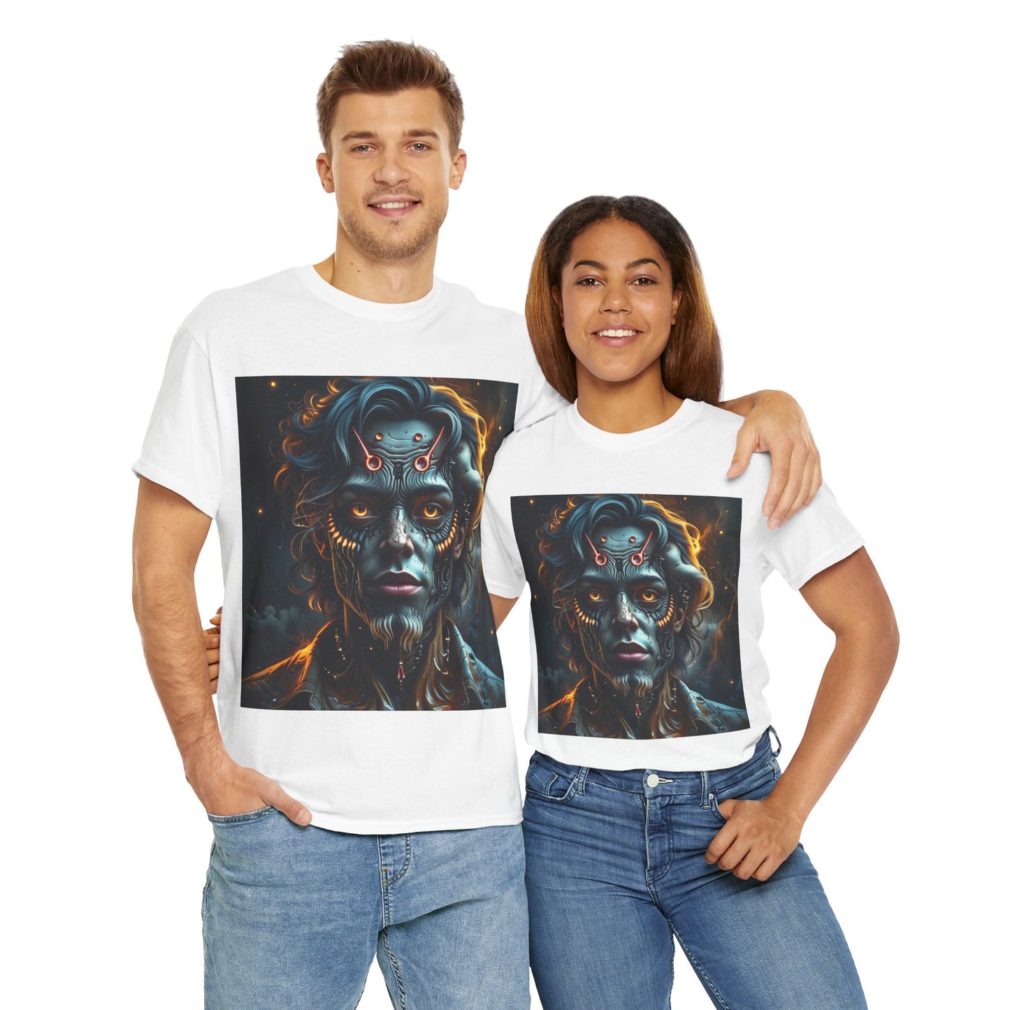Space Crusader - Unisex Heavy Cotton Tee