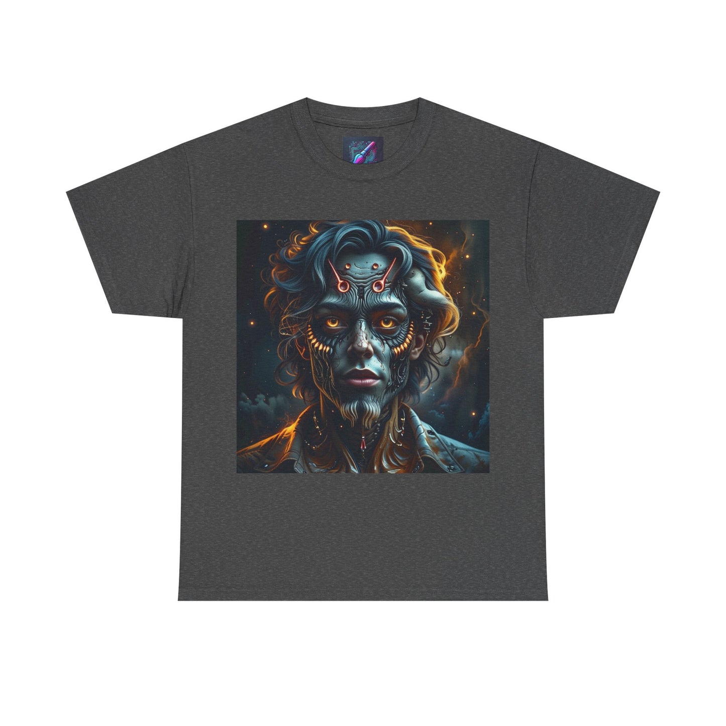 Space Crusader - Unisex Heavy Cotton Tee